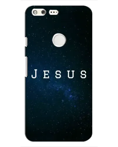 Чехол для Google Pixel с картинкой «Звездное небо Jesus»