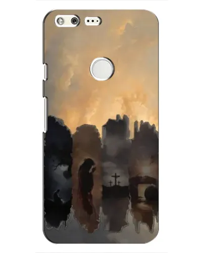 Чехол для Google Pixel с картинкой «Дорога к вере»