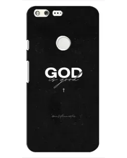 Чехол для Google Pixel с картинкой «GOD — Бог над всем»