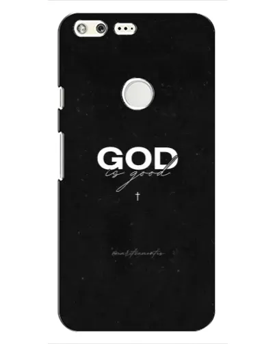 Чехол для Google Pixel с картинкой «GOD — Бог над всем»