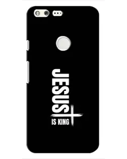 Чехол для Google Pixel с картинкой «Вертикаль веры Jesus»