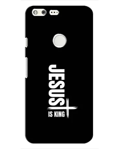 Чехол для Google Pixel с картинкой «Вертикаль веры Jesus»