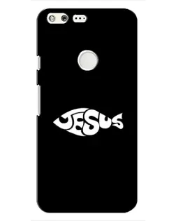 Чехол для Google Pixel с картинкой «Рыба Jesus»