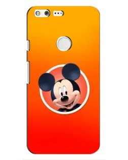 Чехол для Google Pixel с картинкой «Mickey в круге»