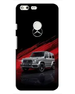 Чохол для Google Pixel з картинкою «Mercedes G-Class червоний»