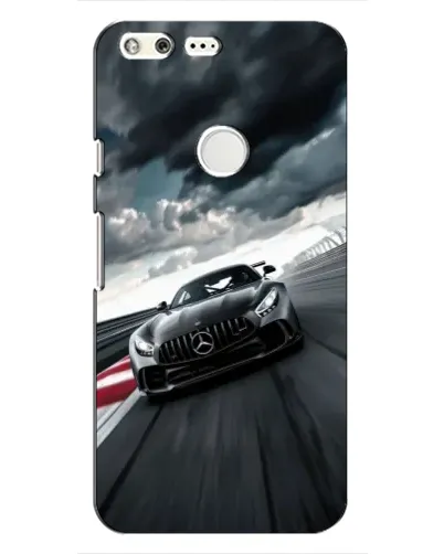 Чохол для Google Pixel з картинкою «Гоночний Mercedes AMG»