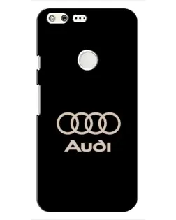 Чохол для Google Pixel з картинкою «Audi — золотий логотип»