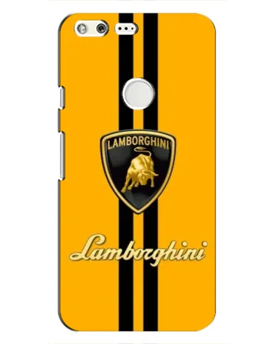 Чохол для Google Pixel з картинкою «Lamborghini Stripe жовтий»