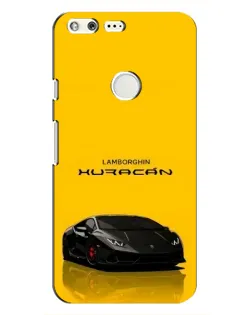 Чохол для Google Pixel з картинкою «Lamborghini Huracan чорний»