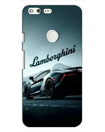 Чохол для Google Pixel з картинкою «Класичний Lamborghini надпис»