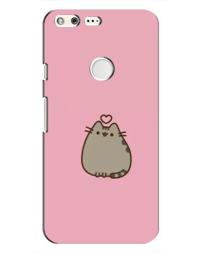Чохол для Google Pixel з картинкою «Pusheen серце»