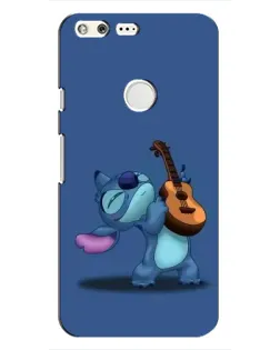 Чехол для Google Pixel с картинкой «Стич с укулеле»