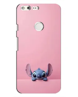 Чехол для Google Pixel с картинкой «Stitch выглядывает»