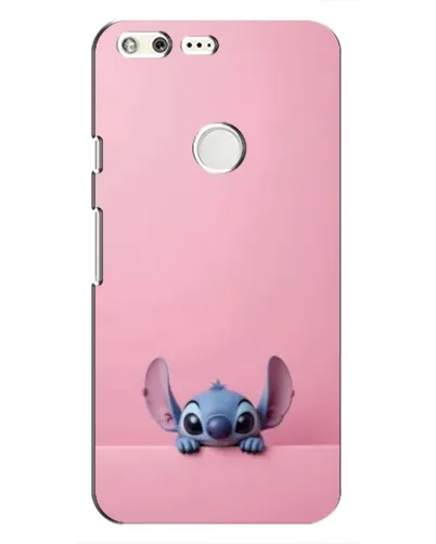 Чехол для Google Pixel с картинкой «Stitch выглядывает»