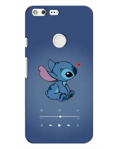 Чехол для Google Pixel с картинкой «Музыкальный Stitch»