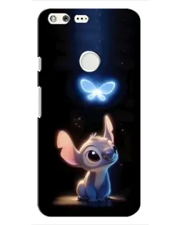 Чехол для Google Pixel с картинкой «Сияющий Стич»