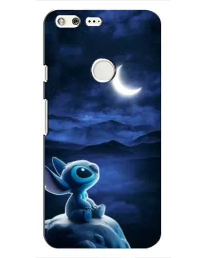 Чехол для Google Pixel с картинкой «Лунная ночь Стича»