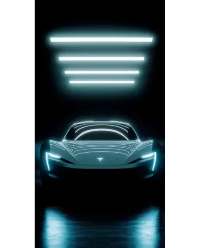Чохол для Google з картинкою «Tesla в неоні» Чохол для Google з картинкою «Tesla в неоні»