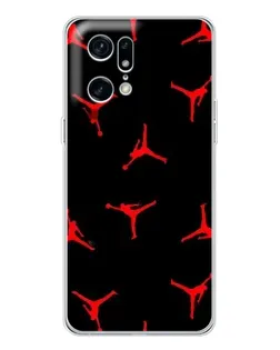 Чехол для HMD Fuse с картинкой «Jordan Red Pattern»
