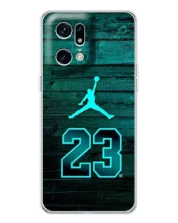 Чехол для HMD Fuse с картинкой «Jordan Cyan 23»