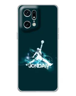 Чехол для HMD Fuse с картинкой «Jordan Blue Fire»
