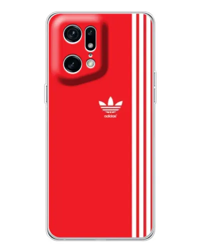 Чехол для HMD Fuse с картинкой «Красный минимализм Adidas»