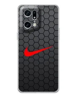 Чехол для HMD Fuse с картинкой «Nike — карбоновая сетка»