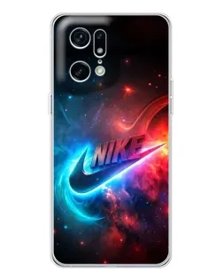 Чехол для HMD Fuse с картинкой «Огненный логотип Nike»