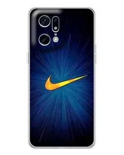 Чехол для HMD Fuse с картинкой «Синий пульс Nike»