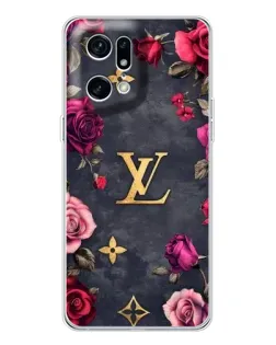 Чехол для HMD Fuse с картинкой «Цветочный Louis Vuitton»
