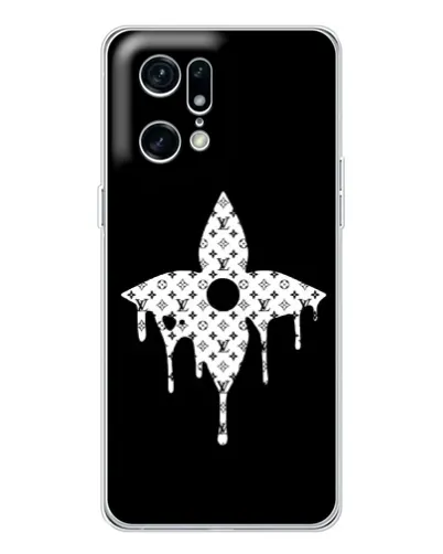 Чехол для HMD Fuse с картинкой «Цветочная монограмма»