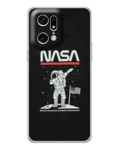 Чехол для HMD Fuse с картинкой «NASA — шагаем по Луне» Чехол для HMD Fuse с картинкой «NASA — шагаем по Луне»