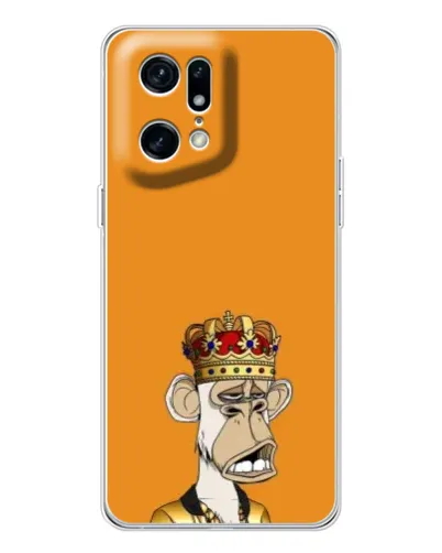 Чехол для HMD Fuse с картинкой «Золотая обезьяна Bored Ape»