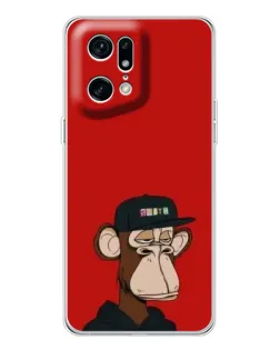 Чехол для HMD Fuse с картинкой «Bored Ape — красный фон»