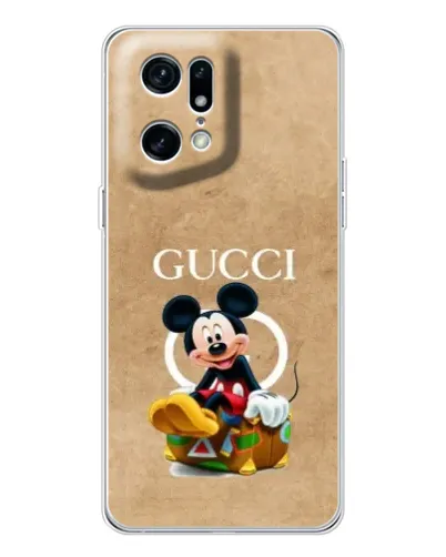 Чехол для HMD Fuse с картинкой «Микки Маус Gucci — крафт»