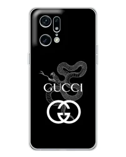 Чехол для HMD Fuse с картинкой «Gucci — серебряная змея»