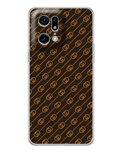 Чехол для HMD Fuse с картинкой «Gucci — золотые диагонали»