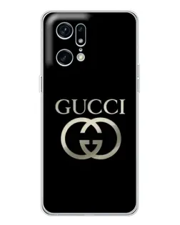 Чохол для HMD Fuse з картинкою «Gucci — золото на чорному»