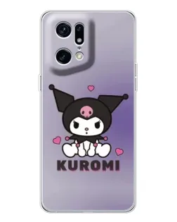 Чехол для HMD Fuse с картинкой «Kuromi — фиолетовый арт»