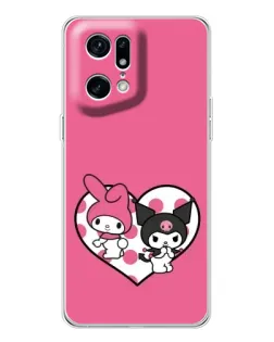 Чехол для HMD Fuse с картинкой «Kuromi и My Melody»
