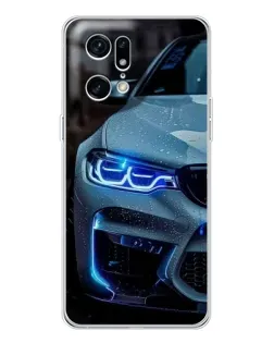 Чехол для HMD Fuse с картинкой «Взгляд BMW с синими фарами»