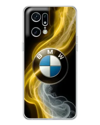 Чехол для HMD Fuse с картинкой «Золотистый дым BMW»