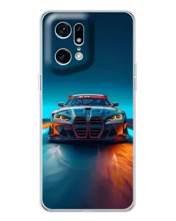 Чохол для HMD Fuse з картинкою «BMW — вогні неону»