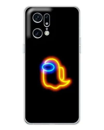 Чехол для HMD Fuse с картинкой «Among Us неоновое сияние»