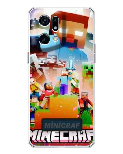 Чехол для HMD Fuse с картинкой «Minecraft герои игры» Чехол для HMD Fuse с картинкой «Minecraft герои игры»
