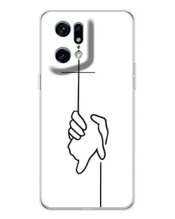 Чехол для HMD Fuse с картинкой «Рука держит» Чехол для HMD Fuse с картинкой «Рука держит»