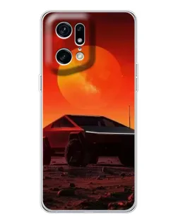 Чехол для HMD Fuse с картинкой «Cybertruck на Марсе»