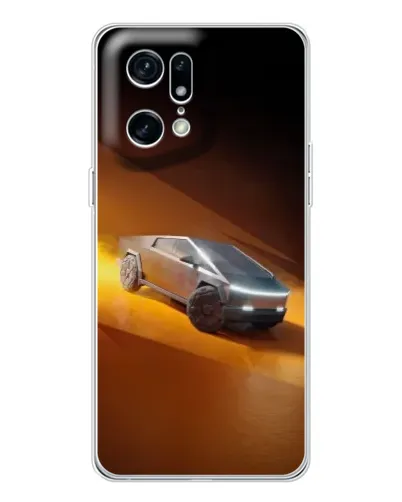 Чехол для HMD Fuse с картинкой «Cybertruck в пустыне»