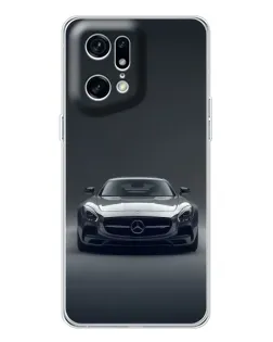 Чехол для HMD Fuse с картинкой «Mercedes на черном»
