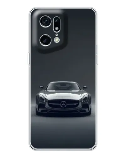 Чехол для HMD Fuse с картинкой «Mercedes на черном»